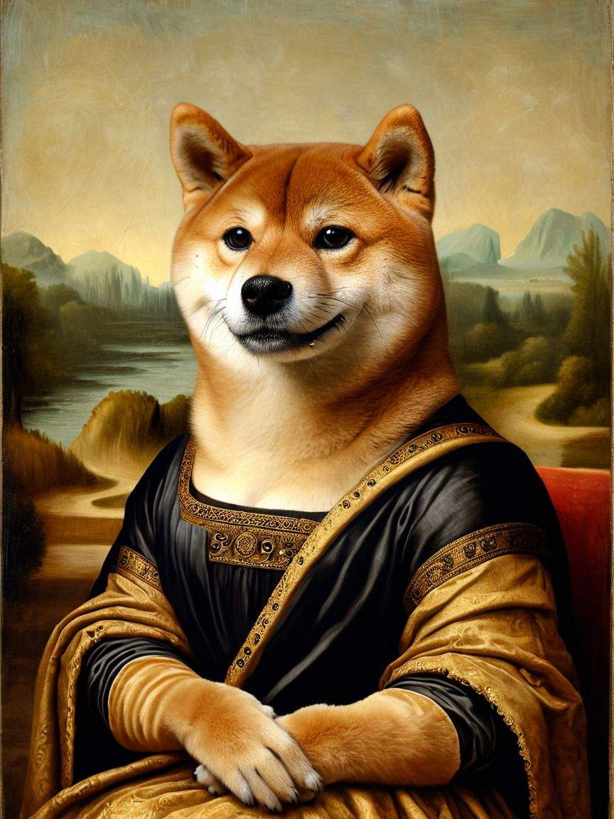 DreamPets royal pet portrait template